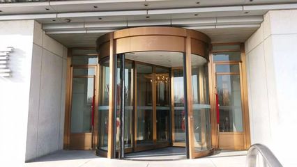 邯郸工业门与自动门产品图鉴 旋转门、酒店旋转门、电动旋转门全览