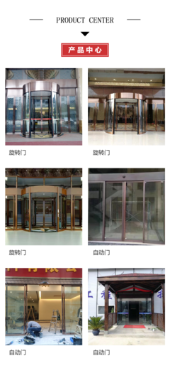 旺众鑫旋转门 现代建筑中的高效通行与安全保障